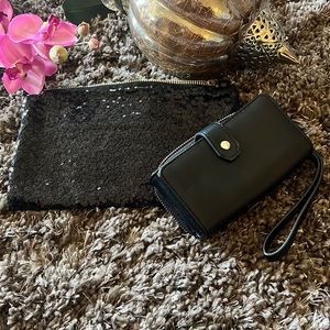 3/$15 Bundle of 2 Black Purses
